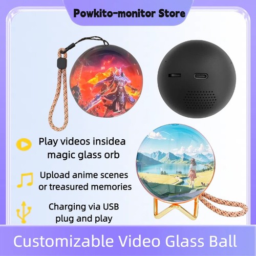 3dcrystal ball lettore - lettore, video
